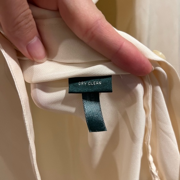 Ralph Lauren Silky Button Up - Picture 4 of 5